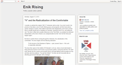 Desktop Screenshot of enikrising.blogspot.com