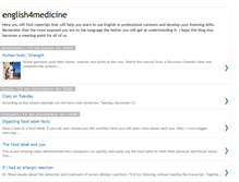 Tablet Screenshot of pilar-english4medicine.blogspot.com