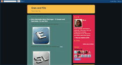 Desktop Screenshot of linesandfills.blogspot.com