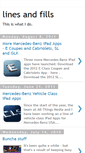 Mobile Screenshot of linesandfills.blogspot.com