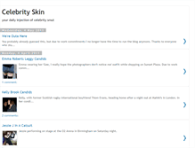 Tablet Screenshot of celebskinblog.blogspot.com