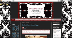 Desktop Screenshot of delectalicious.blogspot.com