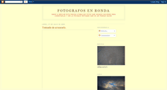 Desktop Screenshot of fotografosenronda.blogspot.com