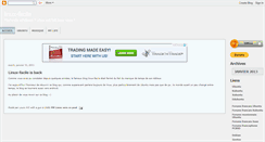 Desktop Screenshot of linux-facile.blogspot.com