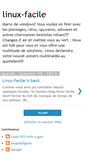 Mobile Screenshot of linux-facile.blogspot.com