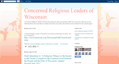 Desktop Screenshot of concernedreligiousleaders.blogspot.com