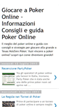 Mobile Screenshot of giocapokeronline.blogspot.com