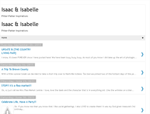 Tablet Screenshot of isaacisabelle.blogspot.com