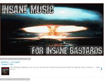 Tablet Screenshot of insane-music.blogspot.com