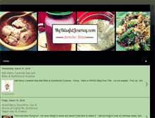 Tablet Screenshot of blissfulyogajourney.blogspot.com