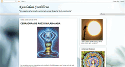 Desktop Screenshot of kundalinicordillera.blogspot.com