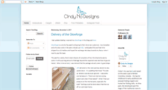 Desktop Screenshot of cindyhodesigns.blogspot.com