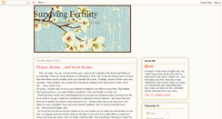 Desktop Screenshot of kathyandnormsurvivingfertility.blogspot.com