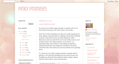 Desktop Screenshot of pinkypromisestoyou.blogspot.com