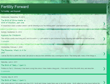 Tablet Screenshot of fertilityforward.blogspot.com