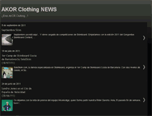 Tablet Screenshot of akorclothing.blogspot.com