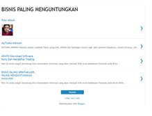 Tablet Screenshot of bisnispalingmenguntungkan.blogspot.com