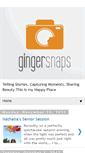 Mobile Screenshot of ginger-snaps-photos.blogspot.com