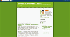 Desktop Screenshot of openemr.blogspot.com