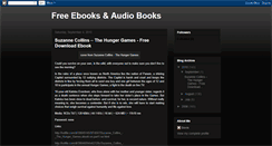 Desktop Screenshot of free-ebooks-audiobooks.blogspot.com