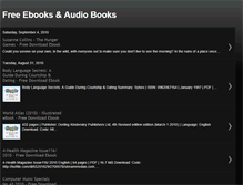 Tablet Screenshot of free-ebooks-audiobooks.blogspot.com