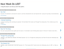 Tablet Screenshot of nextweekonlost.blogspot.com