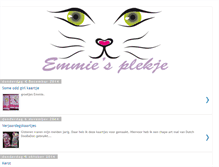 Tablet Screenshot of emmiesplekje.blogspot.com