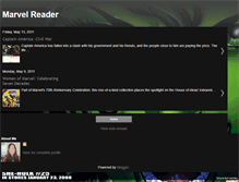 Tablet Screenshot of marvelreader.blogspot.com