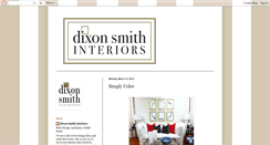 Desktop Screenshot of dixonsmithinteriors.blogspot.com