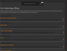 Tablet Screenshot of anastrologyblog.blogspot.com