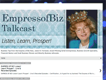Tablet Screenshot of empressofbiz.blogspot.com