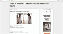 Desktop Screenshot of doceebaccana.blogspot.com