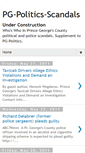 Mobile Screenshot of pg-politics-scandals.blogspot.com