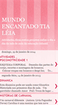 Mobile Screenshot of mundoencantadotialeia.blogspot.com