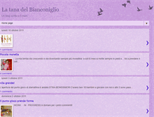 Tablet Screenshot of latanadelbianconiglio-puzzle.blogspot.com