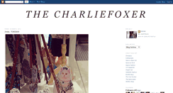 Desktop Screenshot of charliefoxer.blogspot.com