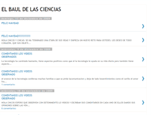 Tablet Screenshot of pilarelbauldelasciencias.blogspot.com