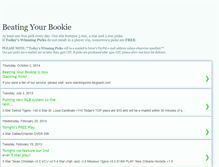 Tablet Screenshot of beatingyourbookie.blogspot.com