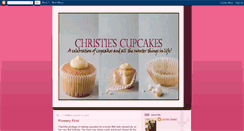 Desktop Screenshot of christiescupcakes.blogspot.com