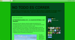 Desktop Screenshot of notodoescorrer.blogspot.com