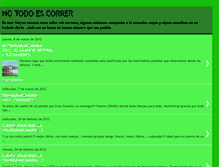 Tablet Screenshot of notodoescorrer.blogspot.com