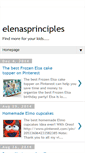 Mobile Screenshot of elenasprinciples.blogspot.com