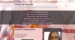 Desktop Screenshot of coisasdeguardar.blogspot.com