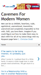 Mobile Screenshot of cavemenformodernwomen.blogspot.com