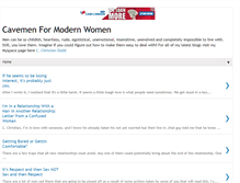 Tablet Screenshot of cavemenformodernwomen.blogspot.com