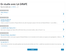 Tablet Screenshot of enstudioaveclagirafe.blogspot.com