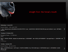 Tablet Screenshot of from-horsesmouth.blogspot.com