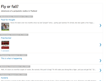 Tablet Screenshot of fly-or-fall.blogspot.com