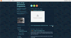 Desktop Screenshot of obsessiveprogressive.blogspot.com