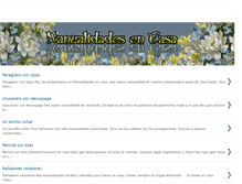 Tablet Screenshot of manualidades-encasa.blogspot.com